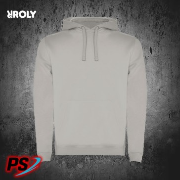 SUDADERA CON CAPUCHA ROLY URBAN GRIS PIEDRA