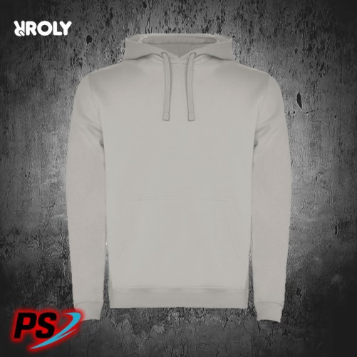 SUDADERA CON CAPUCHA ROLY URBAN GRIS PIEDRA