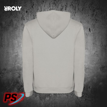 SUDADERA CON CAPUCHA ROLY URBAN GRIS PIEDRA