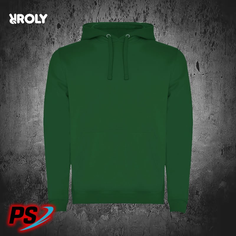 SUDADERA CON CAPUCHA ROLY URBAN VERDE BOTELLA SUDADERA CON CAPUCHA ROLY URBAN VERDE BOTELLA