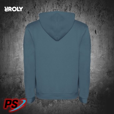 SUDADERA CON CAPUCHA ROLY URBAN AZUL TORMENTA