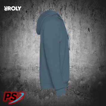 SUDADERA CON CAPUCHA ROLY URBAN AZUL TORMENTA