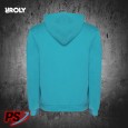 SUDADERA CON CAPUCHA ROLY URBAN AZUL TURQUESA