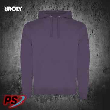 SUDADERA CON CAPUCHA ROLY URBAN LILA