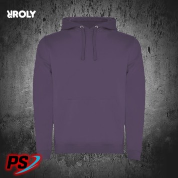 SUDADERA CON CAPUCHA ROLY URBAN LILA