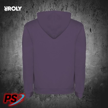 SUDADERA CON CAPUCHA ROLY URBAN LILA