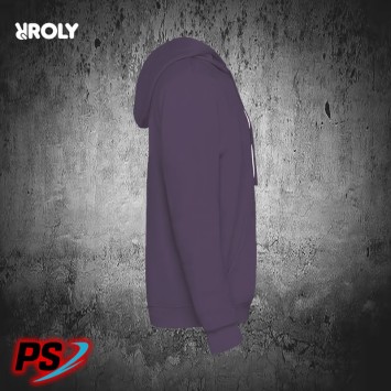 SUDADERA CON CAPUCHA ROLY URBAN LILA
