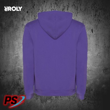 SUDADERA CON CAPUCHA ROLY URBAN IRIS PÚRPURA