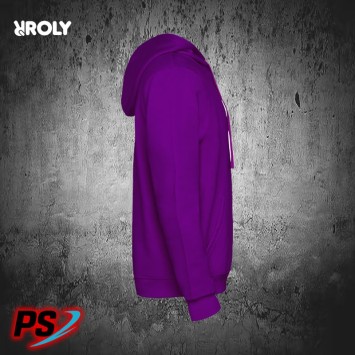 SUDADERA CON CAPUCHA ROLY URBAN PÚRPURA