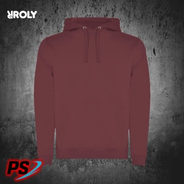 SUDADERA CON CAPUCHA ROLY URBAN ROJO BAYA
