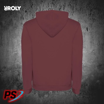 SUDADERA CON CAPUCHA ROLY URBAN ROJO BAYA