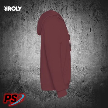 SUDADERA CON CAPUCHA ROLY URBAN ROJO BAYA
