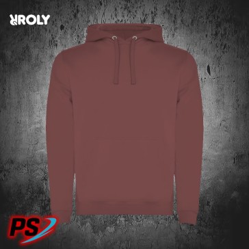 SUDADERA CON CAPUCHA ROLY URBAN ROJO PÁLIDO