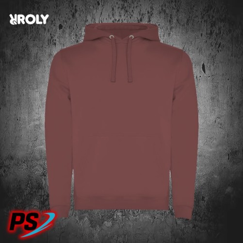 SUDADERA CON CAPUCHA ROLY URBAN ROJO PÁLIDO