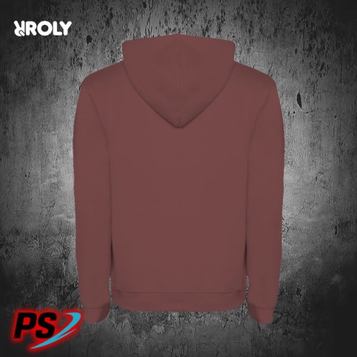 SUDADERA CON CAPUCHA ROLY URBAN ROJO PÁLIDO