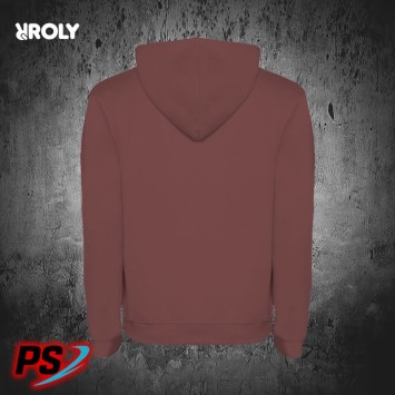 SUDADERA CON CAPUCHA ROLY URBAN ROJO PÁLIDO