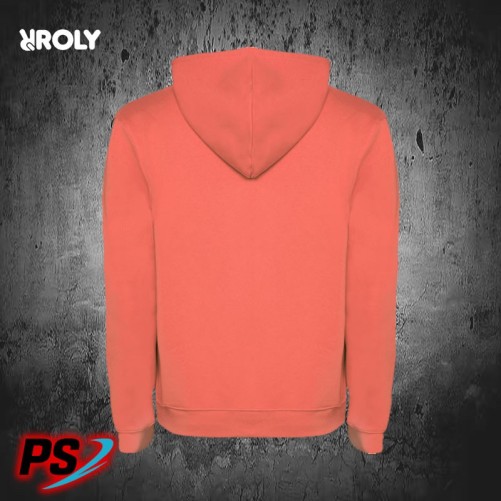 SUDADERA CON CAPUCHA ROLY URBAN CORAL