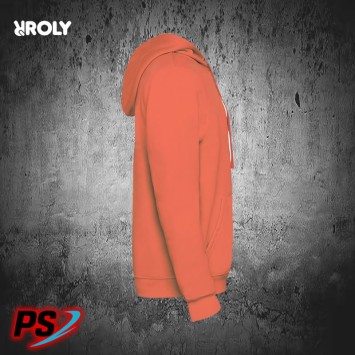 SUDADERA CON CAPUCHA ROLY URBAN CORAL