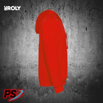 SUDADERA CON CAPUCHA ROLY URBAN ROJO
