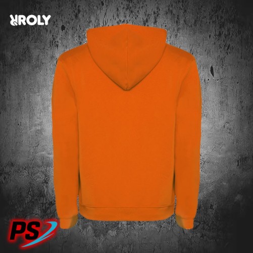 SUDADERA CON CAPUCHA ROLY URBAN NARANJA