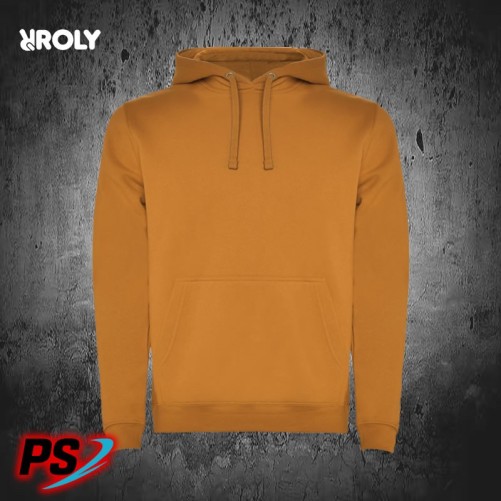 SUDADERA CON CAPUCHA ROLY URBAN AMARILLO CURRY