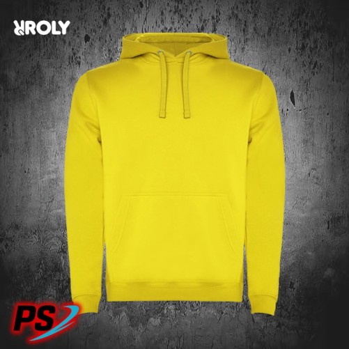SUDADERA CON CAPUCHA ROLY URBAN AMARILLO