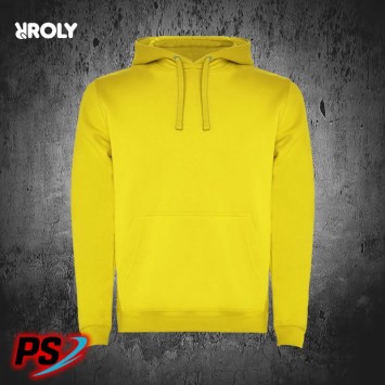 SUDADERA CON CAPUCHA ROLY URBAN AMARILLO