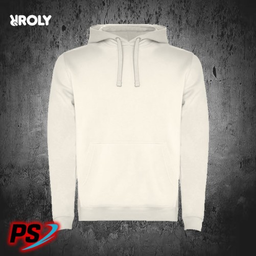 SUDADERA CON CAPUCHA ROLY URBAN BLANCO VINTAGE