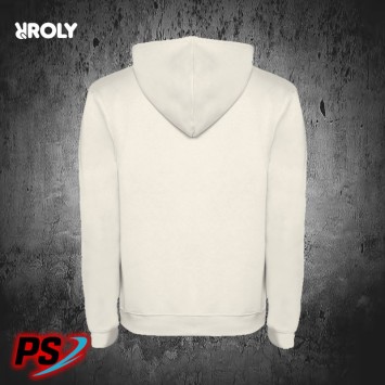 SUDADERA CON CAPUCHA ROLY URBAN BLANCO VINTAGE