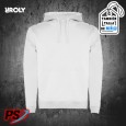 SUDADERA CON CAPUCHA ROLY URBAN BLANCO