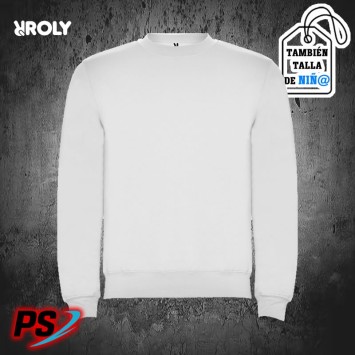 SUDADERA ROLY CLÁSICA BLANCO