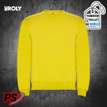 SUDADERA ROLY CLÁSICA AMARILLO