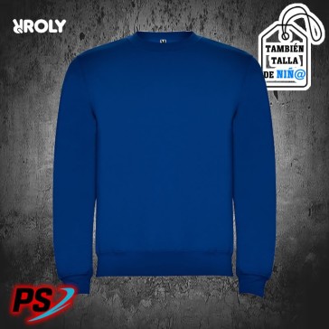 SUDADERA ROLY CLÁSICA AZUL ROYAL