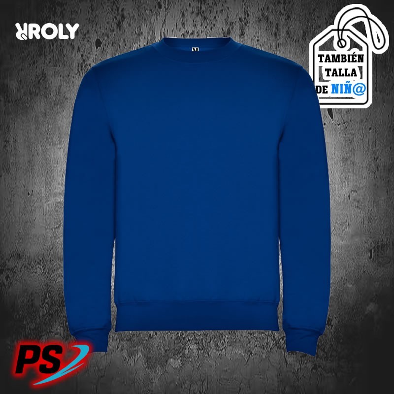 SUDADERA ROLY CLÁSICA AZUL ROYAL SUDADERA ROLY CLÁSICA AZUL ROYAL