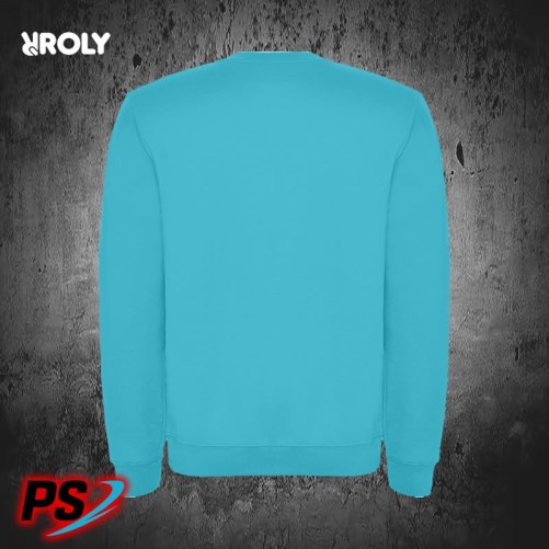 SUDADERA ROLY CLÁSICA AZUL TURQUESA