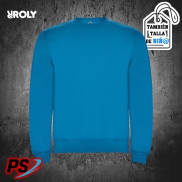 SUDADERA ROLY CLÁSICA AZUL OCEANO