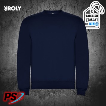 SUDADERA ROLY CLÁSICA AZUL MARINO
