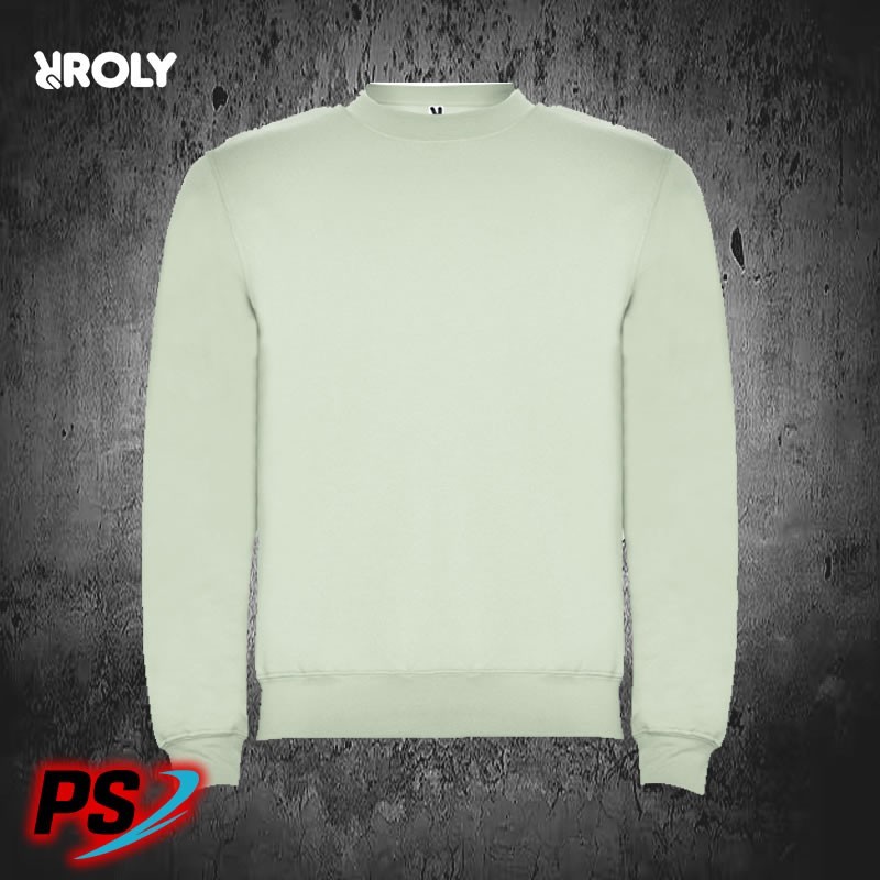 SUDADERA ROLY CLÁSICA VERDE MIST