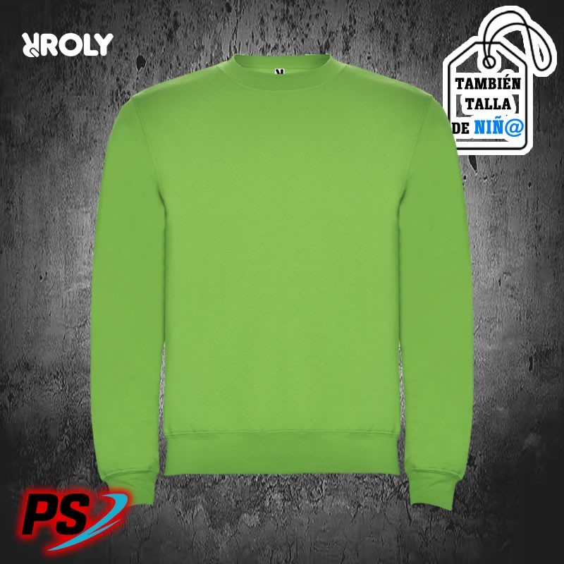 SUDADERA ROLY CLÁSICA VERDE OASIS