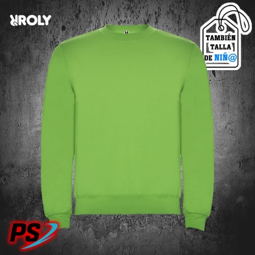SUDADERA ROLY CLÁSICA VERDE OASIS