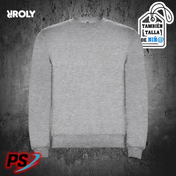 SUDADERA ROLY CLÁSICA GRIS VIGORÉ
