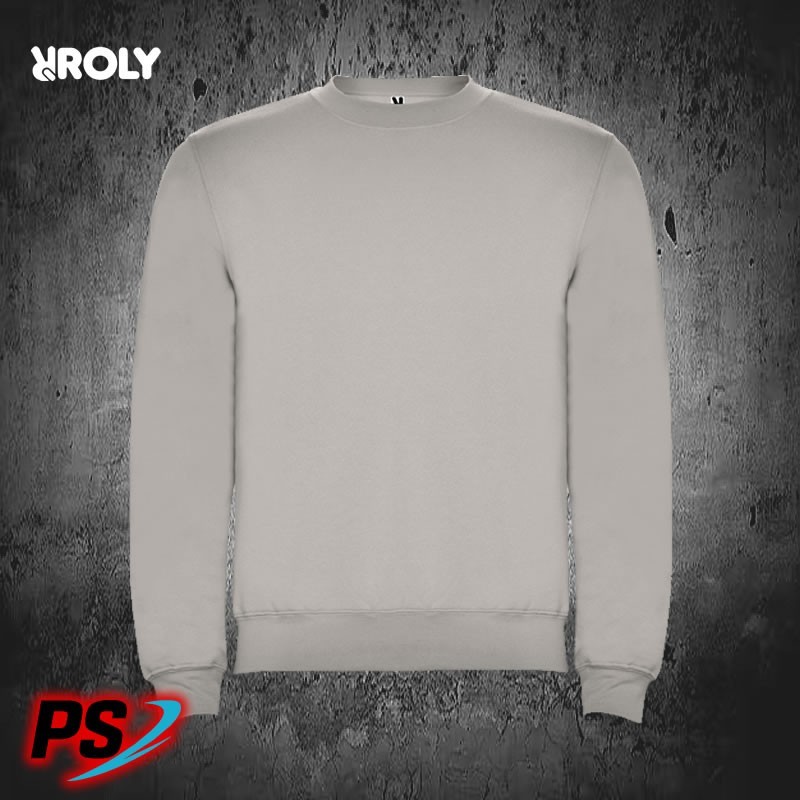 SUDADERA ROLY CLÁSICA GRIS PIEDRA