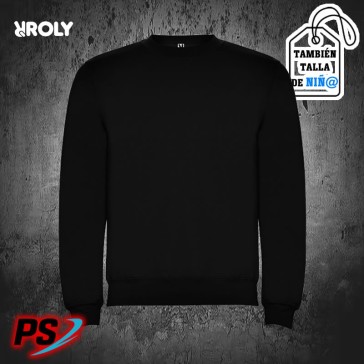 SUDADERA ROLY CLÁSICA NEGRO