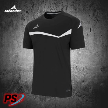 CAMISETA MERCURY ATLAS NEGRO/BLANCO