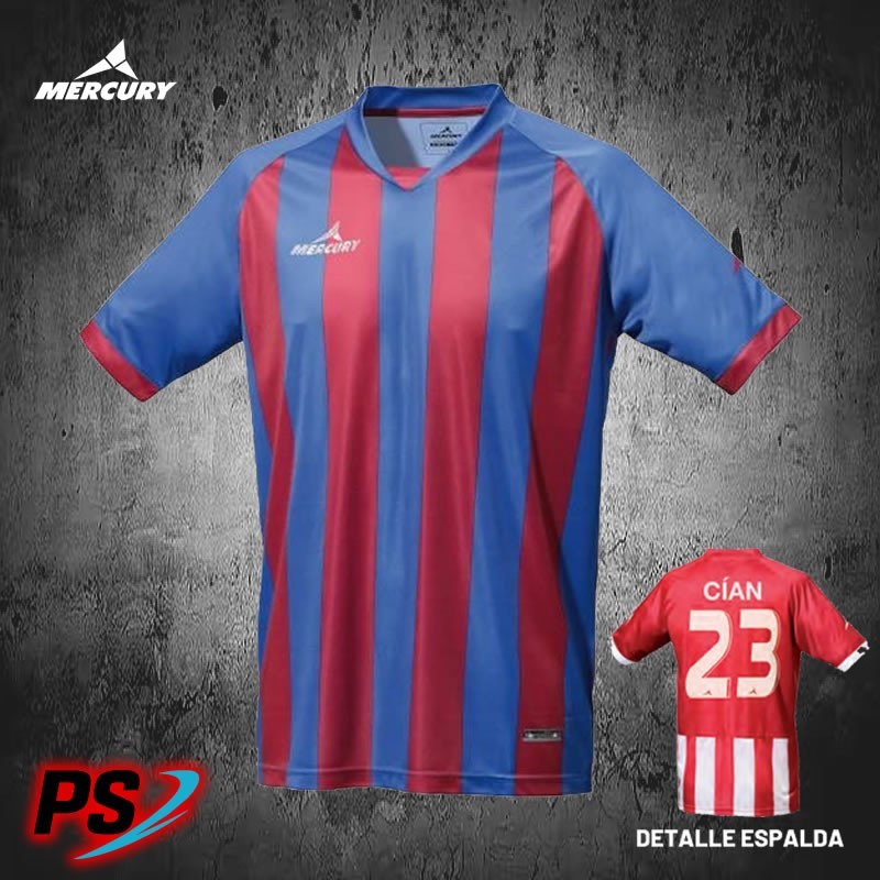 CAMISETA MERCURY CHAMPIONS AZUL/ROJO