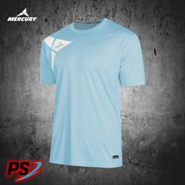CAMISETA MERCURY CAR CELESTE/BLANCO