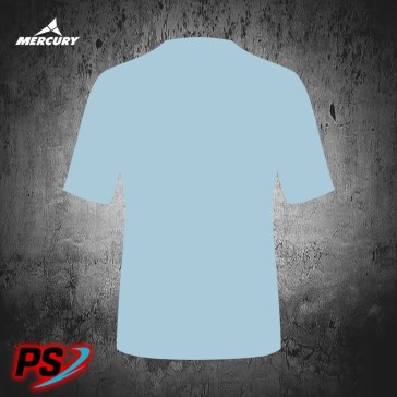 CAMISETA MERCURY CAR CELESTE/BLANCO