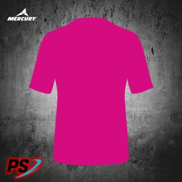 CAMISETA MERCURY CAR FUCSIA/BLANCO