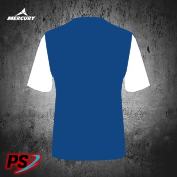 CAMISETA MERCURY GALAXY AZUL ROYAL/BLANCO