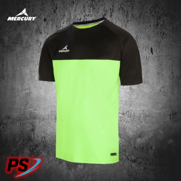 CAMISETA MERCURY INFINTIY AZUL VERDE FLÚOR/NEGRO